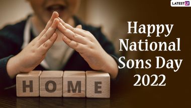Happy Son’s Day 2022 Wishes & Greetings: WhatsApp Status Messages, HD Images, Sweet Quotes, Wallpapers and Sayings That Will Make Your Boy Child Feel Special