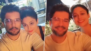 Raqesh Bapat-Shamita Shetty Celebrate Holika Dahan Together, Couple Wishes Fans ‘Happy Holi’ On Instagram (Watch Video)