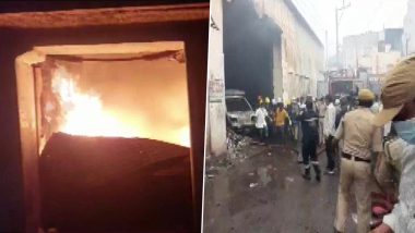 Hyderabad Fire: 11 Killed in Massive Fire at Scrap Shop in Bhoiguda