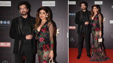 Hello Hall of Fame Awards 2022: Shamita Shetty and Beau Raqesh Bapat Arrive Together at the Ceremony Amid Break Up Rumours (Watch Video)