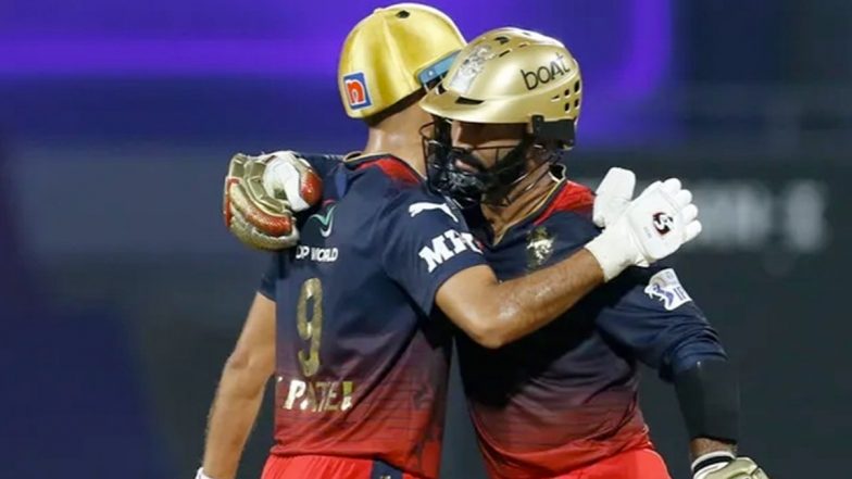 IPL 2022: Dinesh Karthik is A Great Character, Says RCB Captain Faf du Plessis