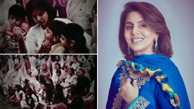 Holi 2022: Neetu Kapoor Share a Throwback Video of the Kapoor Khandaan’s Colourful Celebrations To Wish Fans (Watch Video)