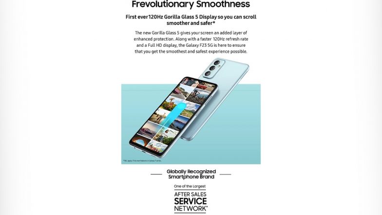 Lancement du Samsung Galaxy F23 5G Inde