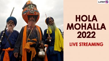 Hola Mohalla 2022 Free Live Streaming Online From Anandpur Sahib: Watch Video of Bhakti Geet & Hola Mohalla Observation From Takhat Sri Kesgarh Sahib ji Gurudwara in Punjab