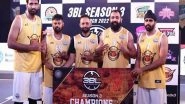 Sports News | India Duo Lead Ahmedabad Wingers to Back-to-back Round Titles in 3x3 Pro Basketball League