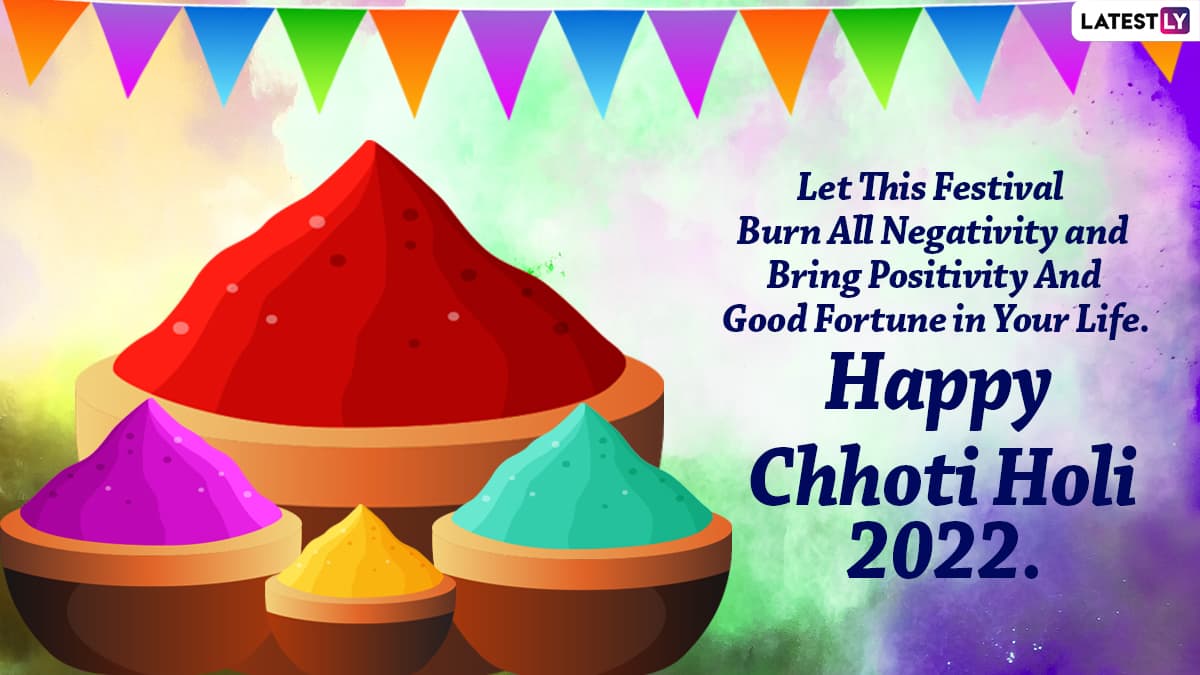 Choti Holi 2022 Greetings & Holika Dahan HD Images: WhatsApp ...