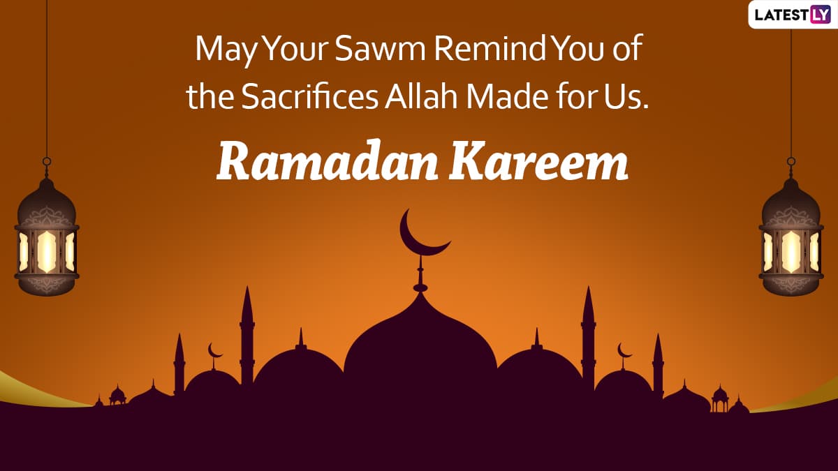 Ramadan Mubarak 2022 Messages: Send Ramazan Kareem Greetings, HD ...