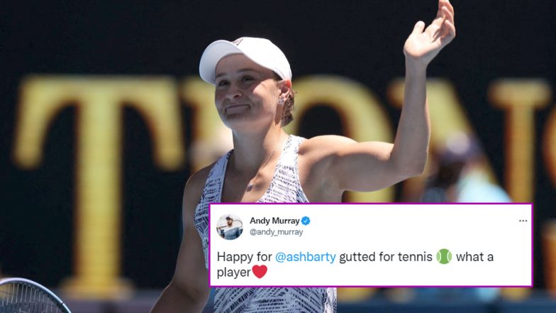 Ashleigh Barty Retires: Andy Murray Reacts to Australian’s Shocking Decision of Quitting Tennis