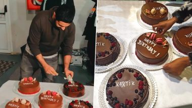 Indian Student’s Birthday Celebration at Camp on Romanian Border (See Pics)