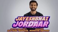 Jayeshbhai Jordaar: Ranveer Singh&rsquo;s Film To Arrive In Theatres On May 13 (Watch Video)