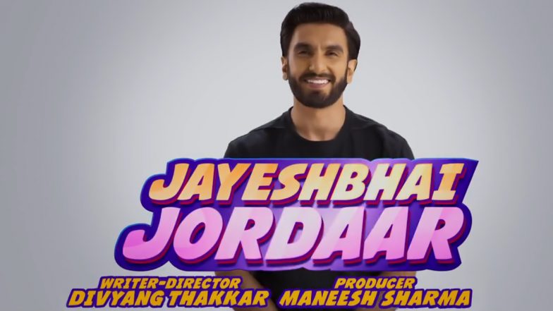 Jayeshbhai Jordaar: Ranveer Singh’s Film To Arrive In Theatres On May 13 (Watch Video)