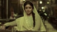 Gangubai Kathiawadi: Alia Bhatt Elated As Her Film Becomes Top Non-English Film on Netflix, Says &lsquo;I&rsquo;m Rendered Speechless&rsquo;