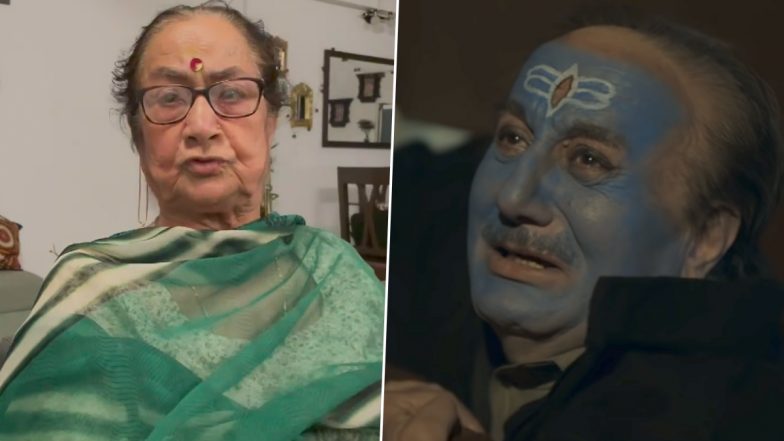 The Kashmir Files: Anupam Kher’s Mother Dulari Lauds the Film, Talks About the Ordeals of Kashmiri Pandits in 1990 (Watch Video)