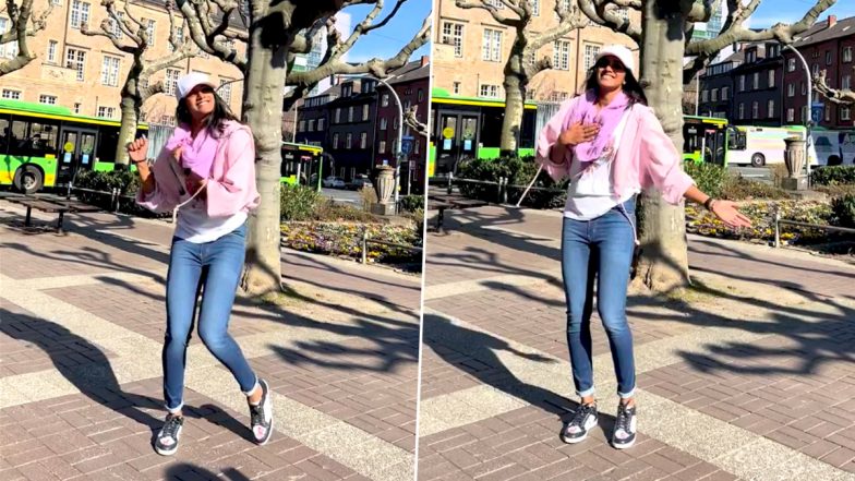 PV Sindhu Grooves to Tamil Song ‘Mayakirriye’, Indian Badminton Star Shows Off Some Cool Dance Moves (Watch Video)