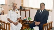 India News | Brazilian Delegation Visits Western Naval Command in Mumbai