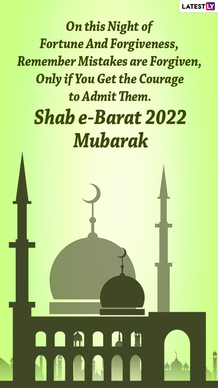 Shab e-Barat Mubarak 2022! Messages and Forgiveness Quotes to ...