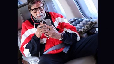 Amitabh Bachchan Starts Shooting for a New Project in Lucknow, Says ‘Travelled and Pinked Up’ (View Pic)