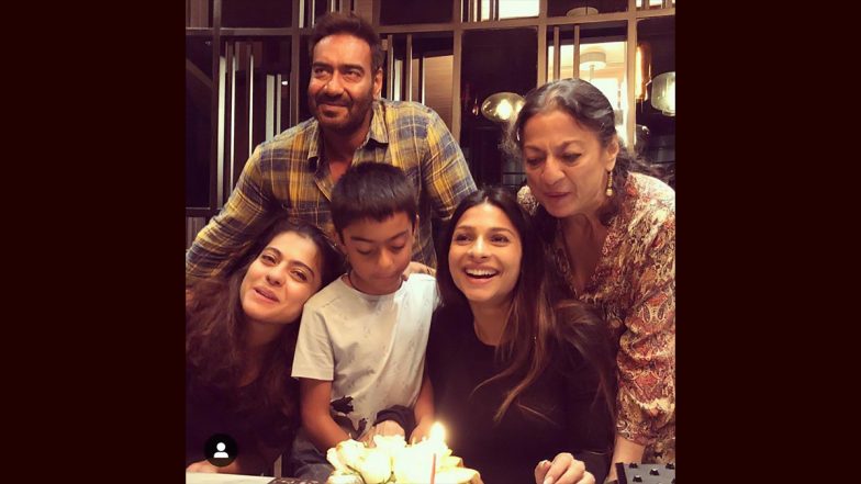 Kajol Shares An Adorable Family Picture To Wish Sister Tanishaa Mukerji On Her Birthday!