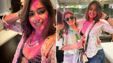Ileana D’Cruz’s ‘Little Late’ Post About Her First Holi Party Spent With Loved Ones Looks Super Fun (View Pics and Videos)