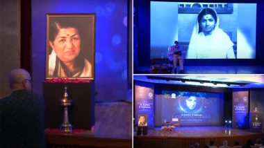 A Song Eternal Lata Mangeshkar: Indian Council of Cultural Relations Organizes a Concert for Paying Tribute to Late Legendary Singer (Watch Video)