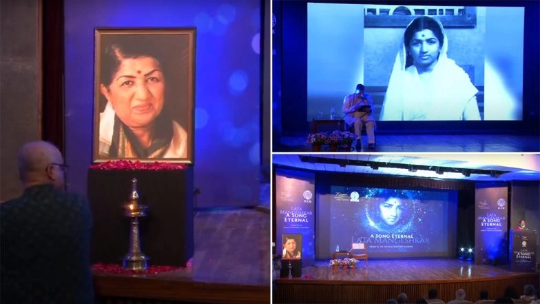 A Song Eternal Lata Mangeshkar: Indian Council of Cultural Relations Organizes a Concert for Paying Tribute to Late Legendary Singer (Watch Video)