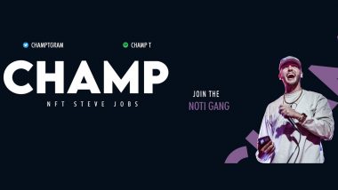 Meet Champ, Emerging As An NFT 'Champ' and Proponent in the Defi Space