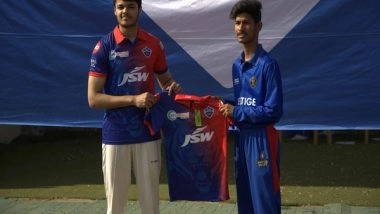 Sports News | IPL 2022: Delhi Capitals Organizes Exhibition Match at Jersey Launch Event