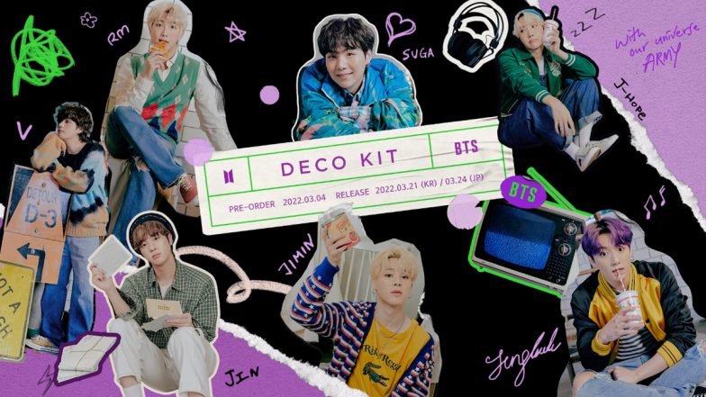 BTS' New Deco Kit: V, RM, Jimin, Jin, Jungkook, Suga And J-Hope Introduce Their  Individual Merch In Short Trailer Video 