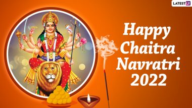 Chaitra Navratri 2022 Wishes & HD Images: Vasant Navratri Greetings, Maa Durga Wallpapers, Quotes, WhatsApp Stickers, Messages and SMS for Family and Friends