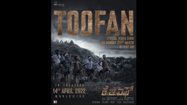 KGF Chapter 2 Song Toofan: Lyrical Video From Yash’s Upcoming Magnum Opus To Be Out On March 21!