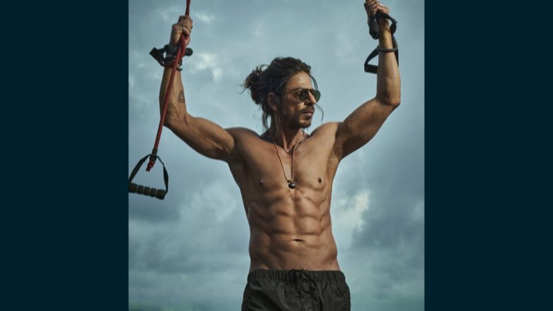 Pathaan: Shah Rukh Khan Posts A Shirtless Picture Flaunting His Chiselled Body, Sporting Beard And Hair Tied Into A Messy Bun