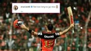 IPL 2022: Virat Kohli Ready To Kick-Start New Season, Shares Throwback Picture and Writes, &lsquo;Not Too Long To Go Now&rsquo; (See Post)