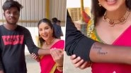 Sunny Leone&rsquo;s Fan Gets A Tattoo Of Her Name On His Forearm, Actress Thanks Him And Says &lsquo;Good Luck Finding A Wife&rsquo; (Watch Video)