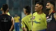 Virat Kohli, MS Dhoni Meet Each Other During Training Ahead of IPL 2022 (See Pics)