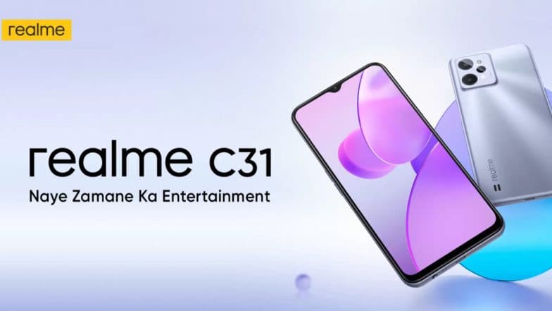 realme c31 launching date