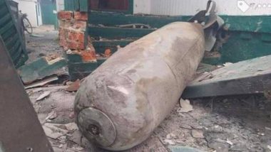 Russia-Ukraine War: 500-kg Russian Bomb Fell on a Residential Building in Chernihiv (See Image)