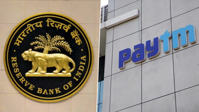 RBI Bars Paytm Payments Bank From Onboarding New Customers