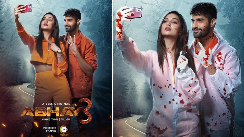 Abhay Season 3: New Posters Featuring Divya Agarwal and Tanuj Virwani Unveiled by ZEE5 (View Pics)