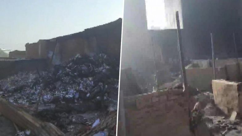 Delhi Fire: Blaze Erupts in Gokalpuri Village, 7 Dead, 60 Huts Burnt