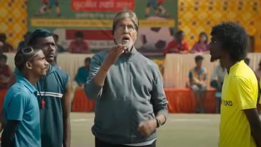 Jhund Song Laat Maar Teaser: A Power-Packed Number From Amitabh Bachchan’s Film Crooned By Sid Sriram To Be Out On March 3 (Watch Video)