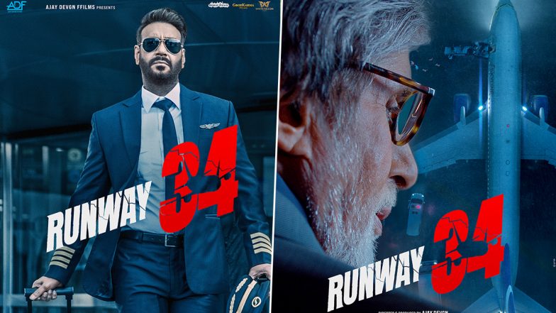 Runway 34: Makers Introduce Ajay Devgn As Captain Vikrant Khanna And Amitabh Bachchan As Narayan Vedant (View Posters)