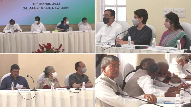 Congress Working Committee Meeting Begins in Delhi To Discuss Poll Debacle