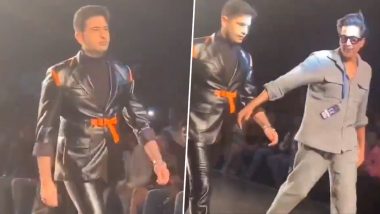 AAP Leader Raghav Chadha Turns Showstopper At Lakme Fashion Week 2022 For Designer Pawan Sachdeva (Watch Video)