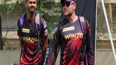 Sports News | IPL 2022: KKR Head Coach McCullum Feels Shreyas Iyer Can Be Potential Superstar of Game