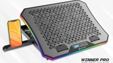 Business News | LAPCARE Winner Pro RGB Cooling Pad: The Six Fans Studded RGB Cooling Solution