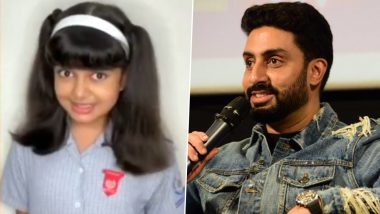 Aaradhya Bachchan’s Hindi Speech From School Goes Viral; Dad Abhishek Bachchan Reacts