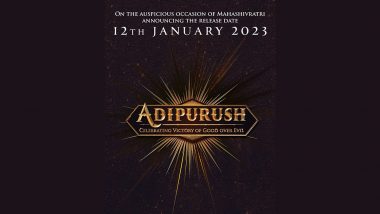 Adipurush: Prabhas, Saif Ali Khan and Kriti Sanon-Starrer To Release in Theatres On January 12, 2023!