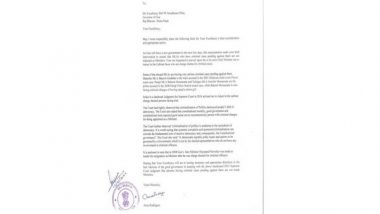 India News | Goa: Governor Urged Not to Induct Tainted MLAs in Cabinet