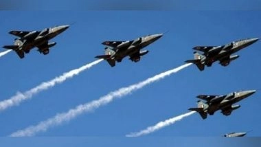 India News | IAF to Demonstrate Capabilities at Exercise 'Vayu Shakti' in Pokharan, Around 150 Aircraft Including Rafale to Participate
