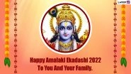 Happy Amalaki Ekadashi 2022 Greetings & HD Images: Send Messages, Religious Quotes, Lord Vishnu HD Wallpapers, SMS & Wishes to Family and Friends